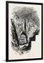Reynard's Cave, Dove Dale, the Dales of Derbyshire, Country, UK, 19th Century-null-Framed Giclee Print