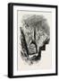 Reynard's Cave, Dove Dale, the Dales of Derbyshire, Country, UK, 19th Century-null-Framed Giclee Print