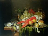 Still Life of Oysters and Lobsters-Reynier van Gherwen-Mounted Giclee Print