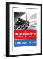 Reynold Mark 10 Motorcycle Chains-null-Framed Art Print