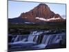 Reynolds Creek below Reynolds Mountain at sunrise, Glacier National Park, Montana, USA-Charles Gurche-Mounted Premium Photographic Print