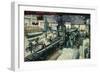 Reynolds Tubes- British Aircraft Industry- Feeding the Giants-Terence Cuneo-Framed Giclee Print