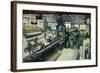Reynolds Tubes- British Aircraft Industry- Feeding the Giants-Terence Cuneo-Framed Giclee Print