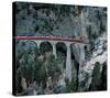 Rhaetian Railway Berninapass-null-Stretched Canvas