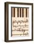 Rhapsodic Notes over Piano-Rene Stein-Framed Art Print