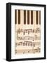 Rhapsodic Notes over Piano-Rene Stein-Framed Art Print