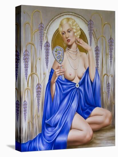 Rhapsody in Blue-Catherine Abel-Stretched Canvas