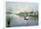 Rhe Seine at Argenteuil, 1872-Alfred Sisley-Framed Giclee Print