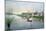 Rhe Seine at Argenteuil, 1872-Alfred Sisley-Mounted Giclee Print