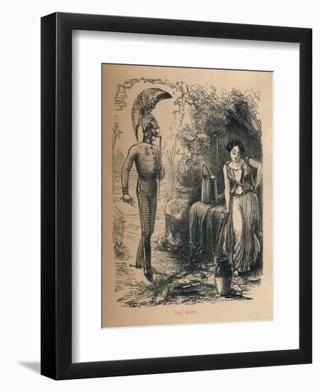 'Rhea Silvia', 1852-John Leech-Framed Premium Giclee Print
