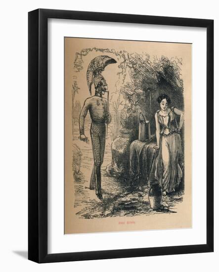 'Rhea Silvia', 1852-John Leech-Framed Giclee Print