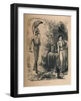 'Rhea Silvia', 1852-John Leech-Framed Giclee Print