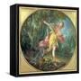 Rhea Sylvia Fleeing from the Wolf, 1756-Francois Boucher-Framed Stretched Canvas