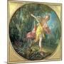 Rhea Sylvia Fleeing from the Wolf, 1756-Francois Boucher-Mounted Giclee Print