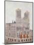Rheims Cathedral, c.1923-Louis Vivin-Mounted Giclee Print