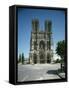 Rheims Cathedral, Rheims, France-null-Framed Stretched Canvas