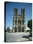 Rheims Cathedral, Rheims, France-null-Stretched Canvas