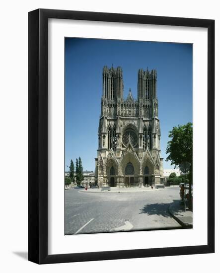 Rheims Cathedral, Rheims, France-null-Framed Photographic Print