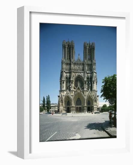 Rheims Cathedral, Rheims, France-null-Framed Photographic Print