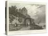 Rheineck Castle-William Tombleson-Stretched Canvas