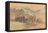 'Rheinfelden Bridge', 1858-John Ruskin-Framed Stretched Canvas