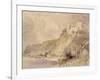 Rheinfels and St. Goar-William Callow-Framed Giclee Print