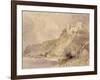 Rheinfels and St. Goar-William Callow-Framed Giclee Print