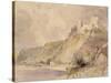 Rheinfels and St. Goar-William Callow-Stretched Canvas