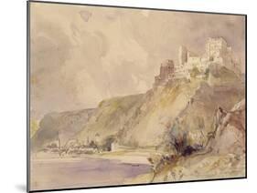 Rheinfels and St. Goar-William Callow-Mounted Giclee Print