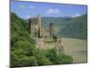 Rheinstein Castle Overlooking the River Rhine, Rhineland, Germany, Europe-Roy Rainford-Mounted Photographic Print