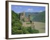 Rheinstein Castle Overlooking the River Rhine, Rhineland, Germany, Europe-Roy Rainford-Framed Photographic Print