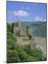 Rheinstein Castle Overlooking the River Rhine, Rhineland, Germany, Europe-Roy Rainford-Mounted Photographic Print