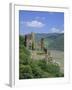 Rheinstein Castle Overlooking the River Rhine, Rhineland, Germany, Europe-Roy Rainford-Framed Photographic Print