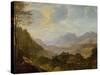 Rhenish Landscape-Herman the Younger Saftleven-Stretched Canvas