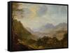 Rhenish Landscape-Herman the Younger Saftleven-Framed Stretched Canvas