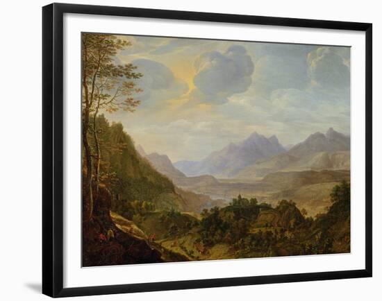 Rhenish Landscape-Herman the Younger Saftleven-Framed Giclee Print