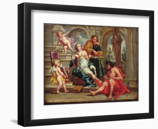 Rhetoric-Cornelius I Schut-Framed Giclee Print