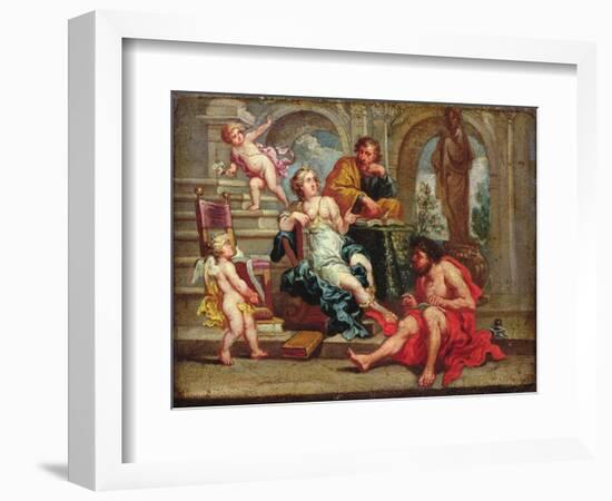 Rhetoric-Cornelius I Schut-Framed Giclee Print