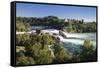 Rhine Falls (Rheinfall) Waterfalls-Markus Lange-Framed Stretched Canvas