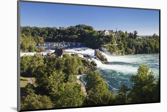 Rhine Falls (Rheinfall) Waterfalls-Markus Lange-Mounted Photographic Print