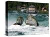 Rhine Falls, Schaffhausen, Switzerland, Europe-Hans Peter Merten-Stretched Canvas