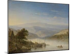 Rhine Near Andernach-Herman Saftleven-Mounted Art Print