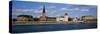 Rhine River, Dusseldorf, Germany-null-Stretched Canvas