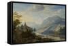 Rhine River Near Reineck-Herman Saftleven-Framed Stretched Canvas