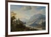 Rhine River Near Reineck-Herman Saftleven-Framed Premium Giclee Print