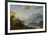 Rhine River Near Reineck-Herman Saftleven-Framed Premium Giclee Print