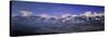 Rhine Valley from Liechtenstein, Switzerland-Walter Bibikow-Stretched Canvas