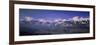 Rhine Valley from Liechtenstein, Switzerland-Walter Bibikow-Framed Photographic Print