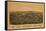 Rhinebeck, New York - Panoramic Map-Lantern Press-Framed Stretched Canvas