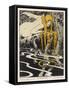 Rhinemaiden Sees the Rhine- Gold in Danger-Apard Schmidhammer-Framed Stretched Canvas